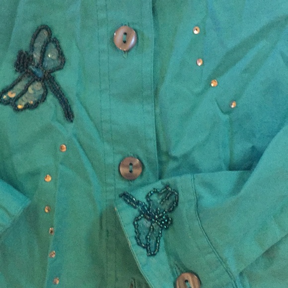 Quacker Factory Dragonfly Top - Picture 3 of 4